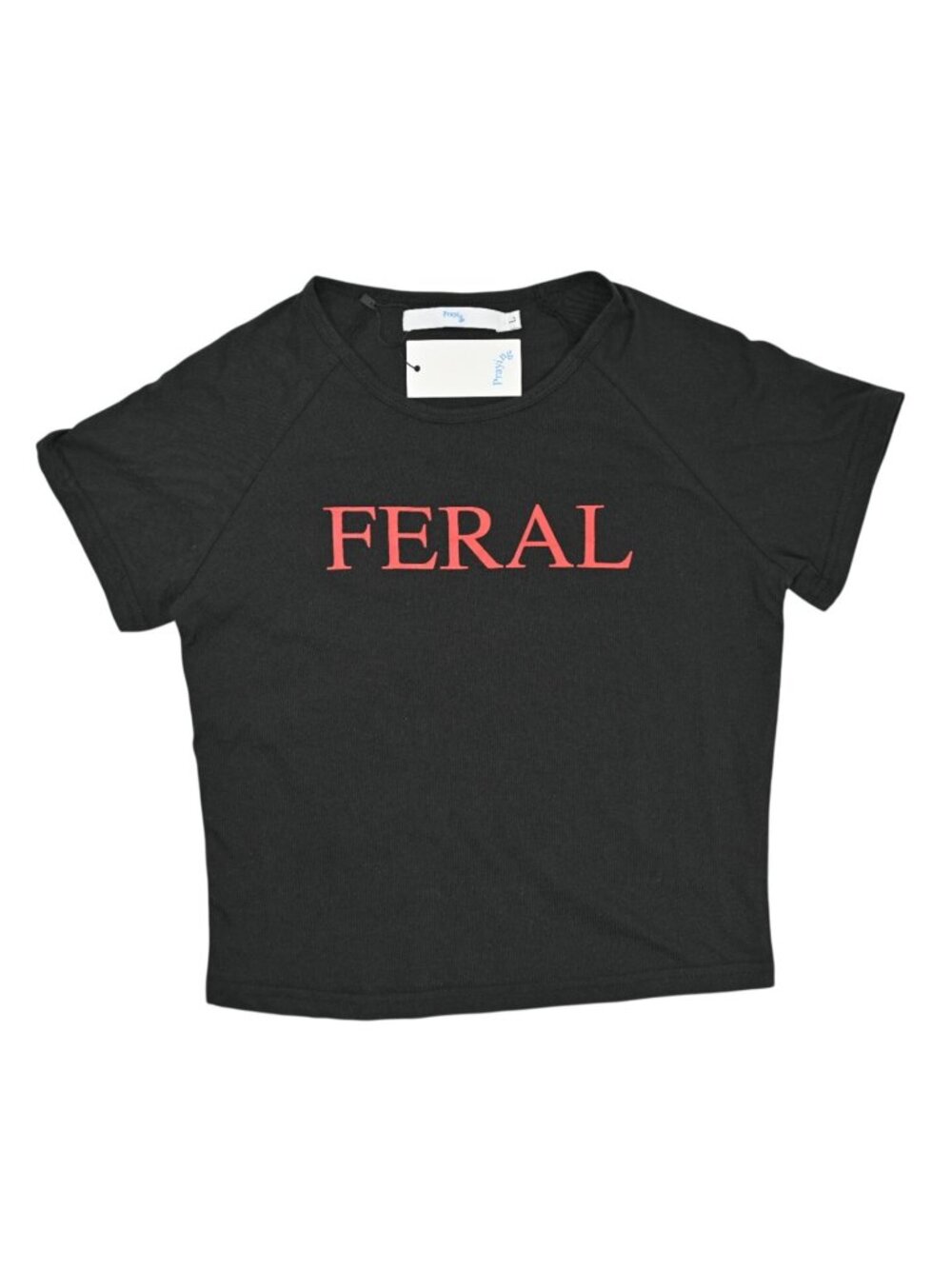 Praying Feral T-Shirt in Black
